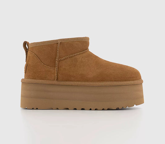 Ultra Mini Ugg Boot platform ‘chestnut’