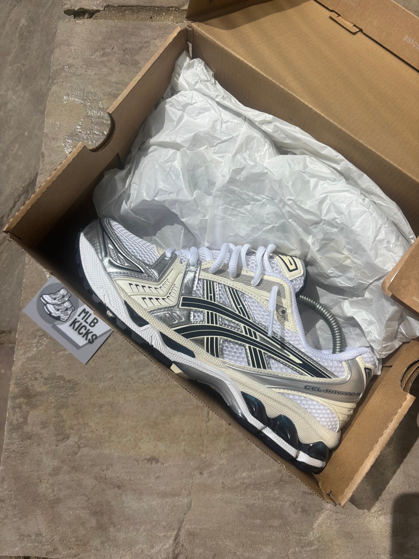Asics Gel Kayano 14 White Midnight