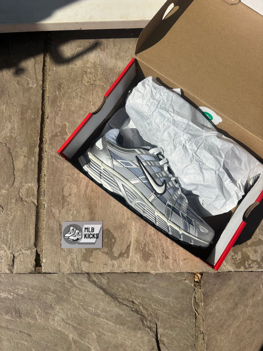 Nike P-6000 Metallic Silver Wolf Grey