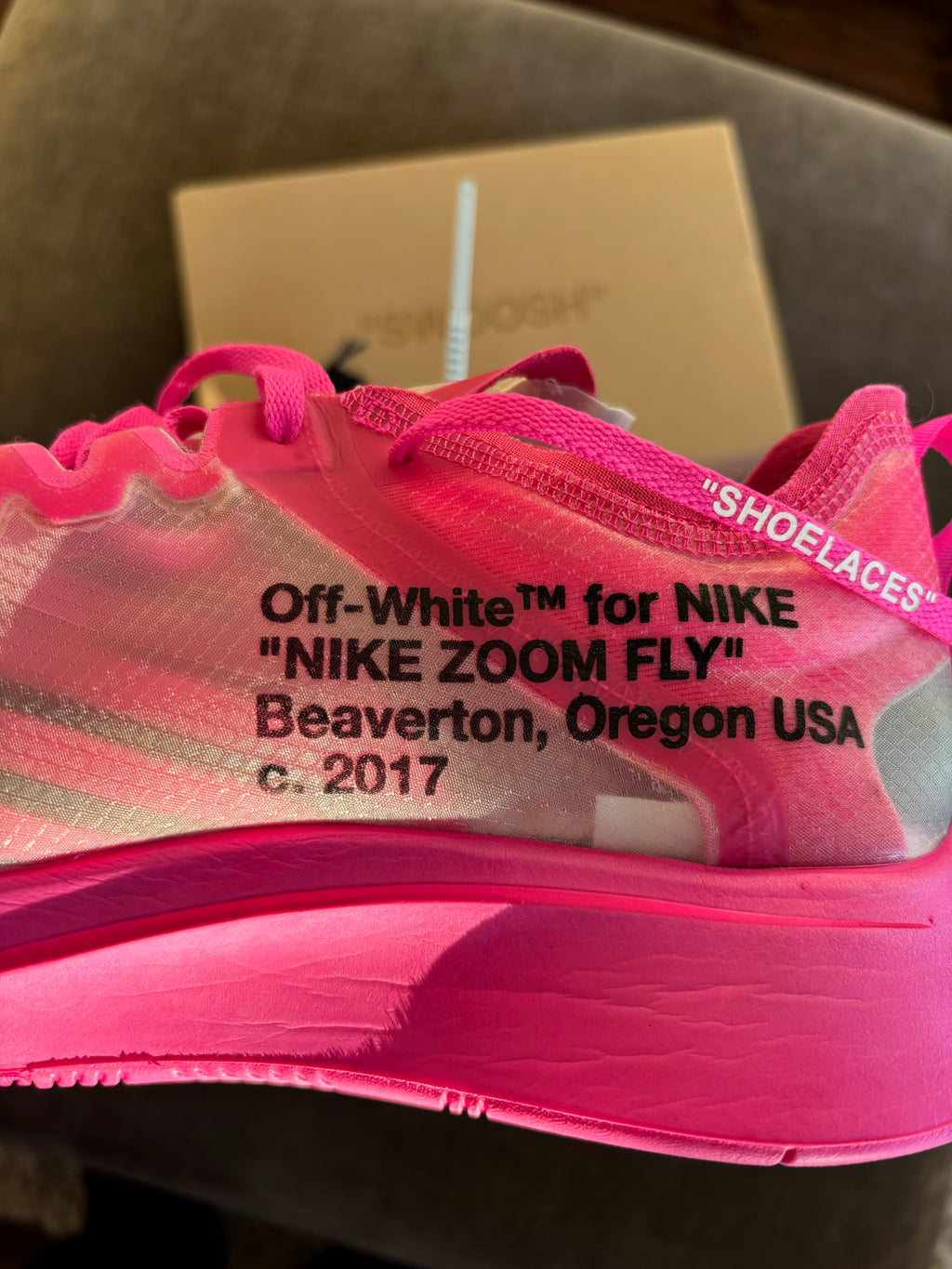Nike X Off White Zoom Fly (VNDS)