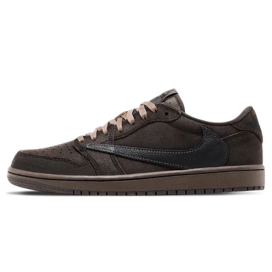 Jordan 1 Low x Travis Scott Velvet Brown